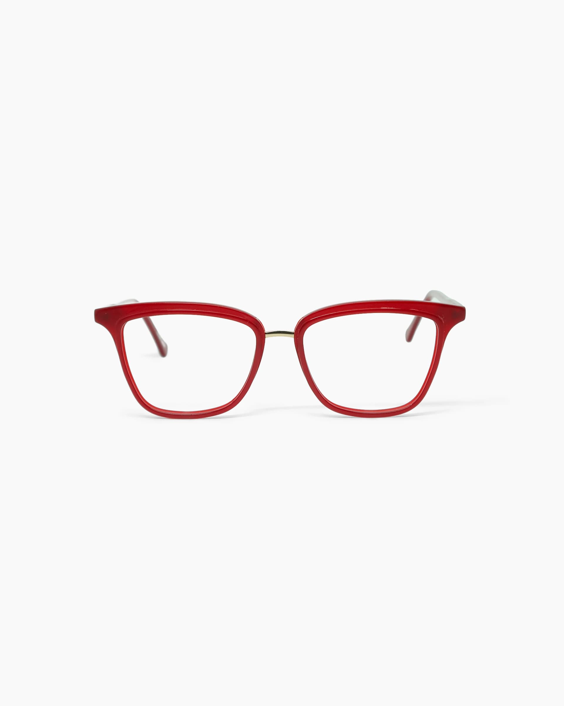 Óculos de grau Ripetta — Vermelho, vista frontal