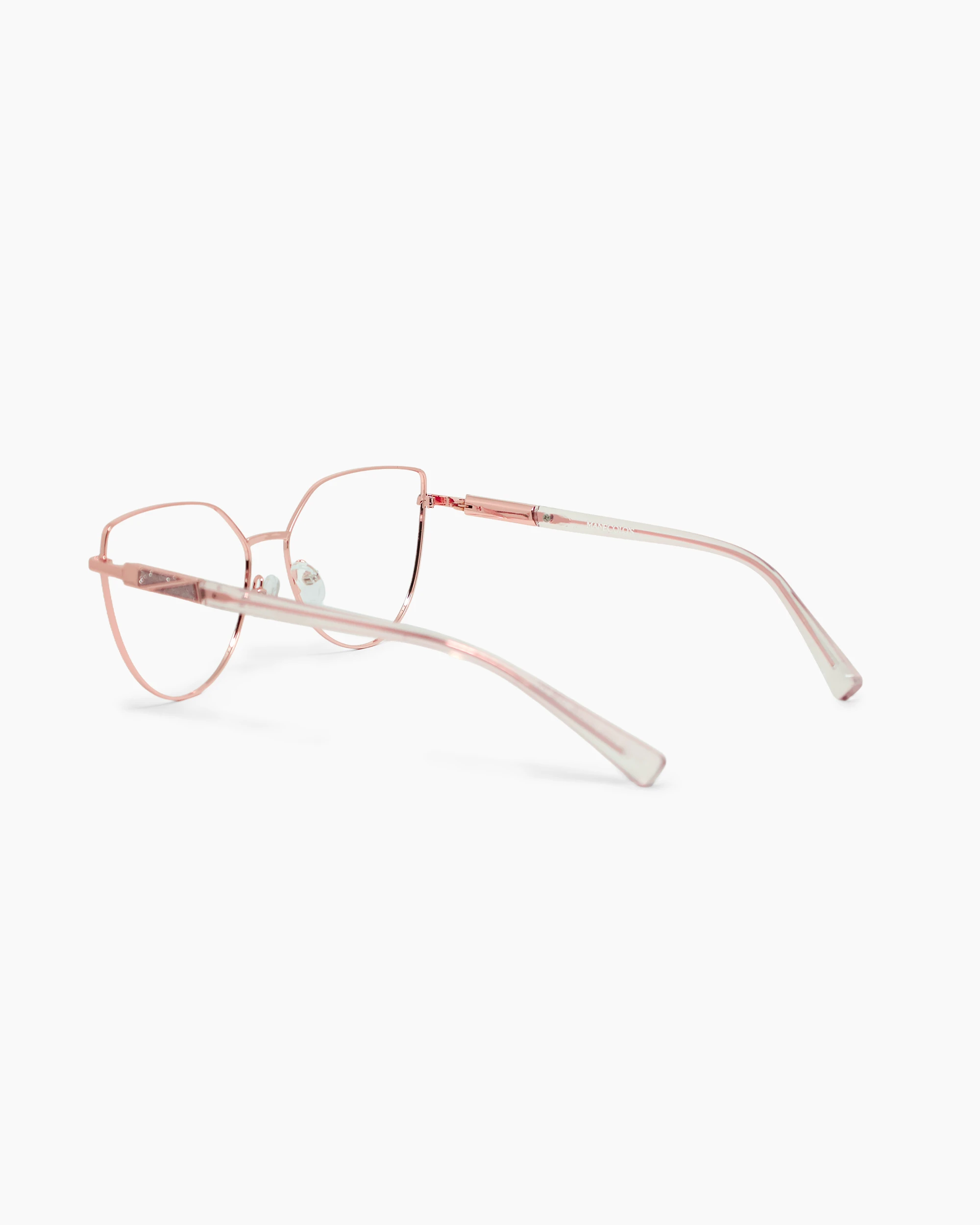 Óculos de grau Domiziana — Rosé, em perspectiva
