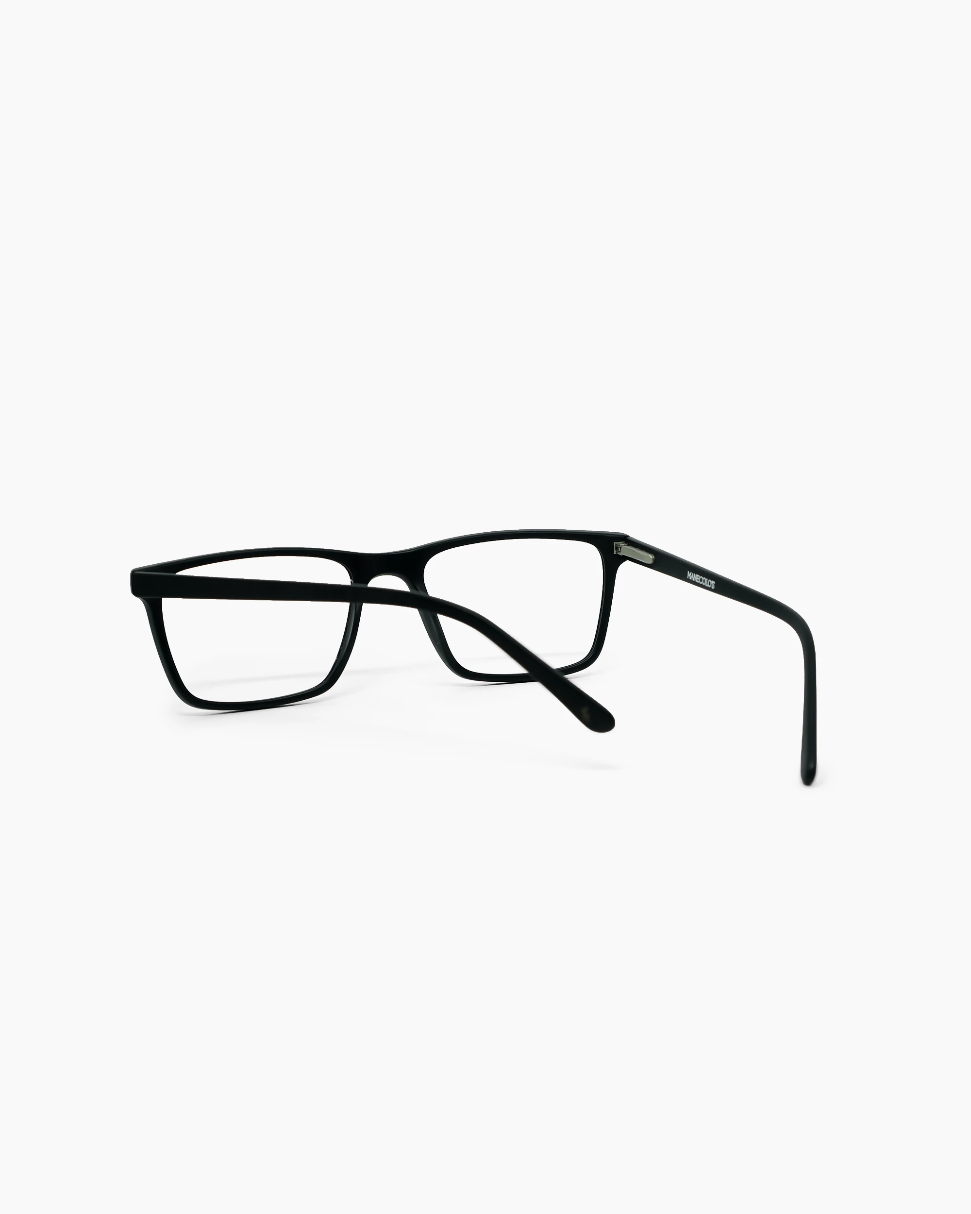 Óculos de grau Mole — Preto, em perspectiva