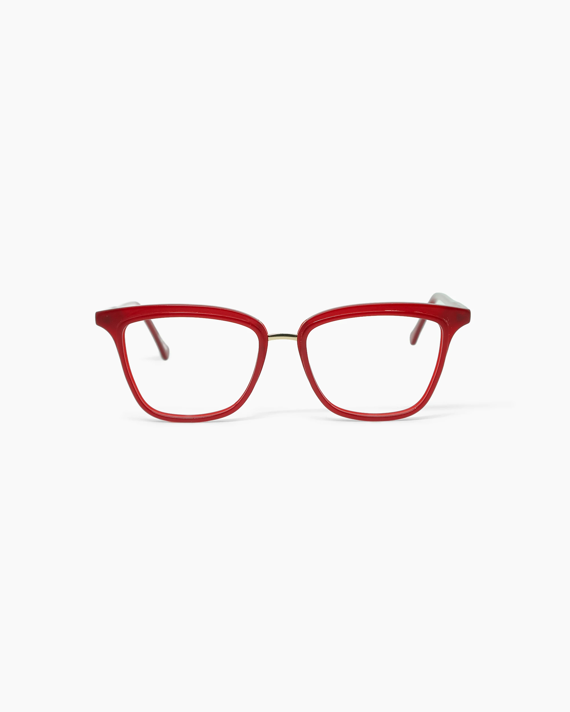 Óculos de grau Ripetta — Vermelho, vista frontal